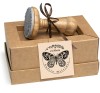 Ex libris Butterfly Rubber Stamp (E-5062)