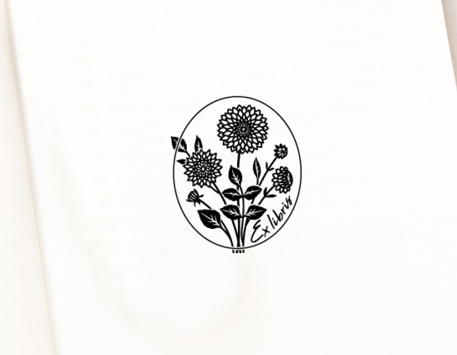 Ex libris Antspaudas Jurginai (R-3014)