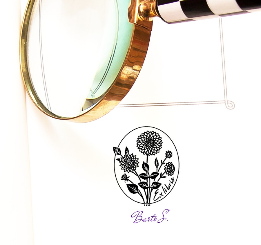 Ex libris Antspaudas Jurginai (R-3014)