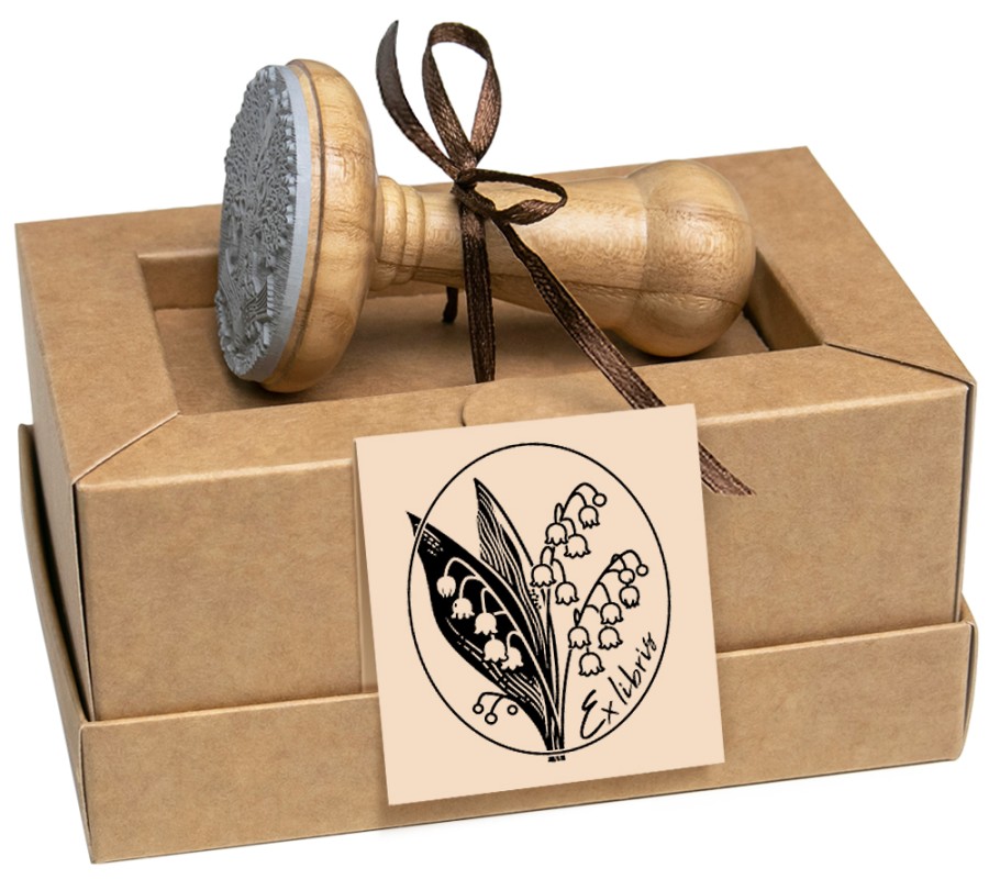 Ex libris Antspaudas su Pakalnutėmis (R-3005)